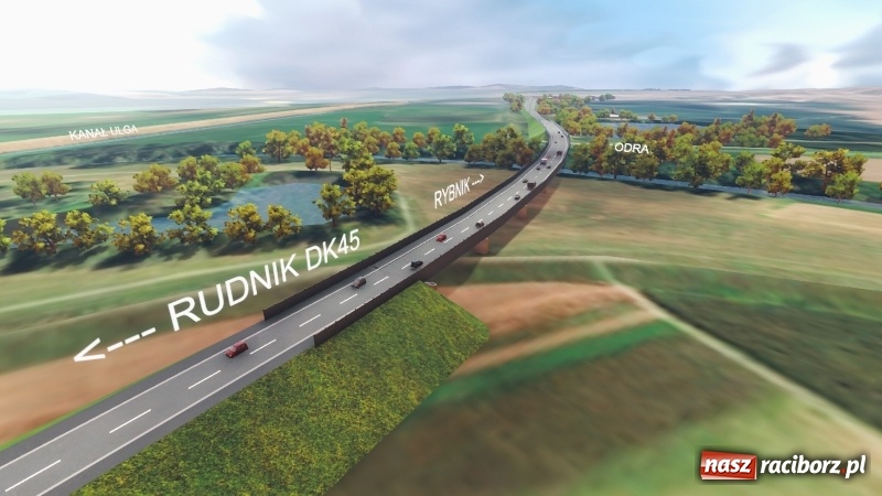 Zdjęcie w galerii na portalu naszraciborz.pl: Budowa obwodnicy Raciborza ma ruszyć wiosną. Docelowo połączenie z A1 przez Rybnik. Zobaczcie wizualizacje wiadomości z regionu