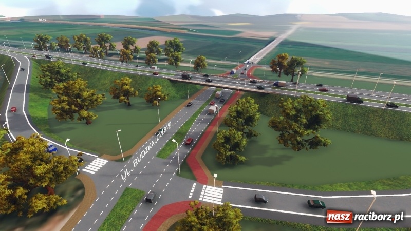 Zdjęcie w galerii na portalu naszraciborz.pl: Budowa obwodnicy Raciborza ma ruszyć wiosną. Docelowo połączenie z A1 przez Rybnik. Zobaczcie wizualizacje wiadomości z regionu