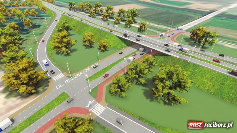 Zdjęcie w galerii na portalu naszraciborz.pl: Budowa obwodnicy Raciborza ma ruszyć wiosną. Docelowo połączenie z A1 przez Rybnik. Zobaczcie wizualizacje wiadomości z regionu