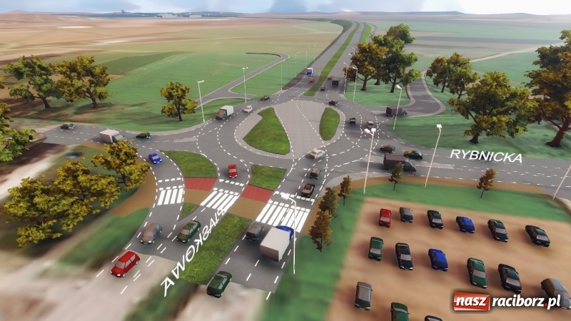 Zdjęcie w galerii na portalu naszraciborz.pl: Budowa obwodnicy Raciborza ma ruszyć wiosną. Docelowo połączenie z A1 przez Rybnik. Zobaczcie wizualizacje wiadomości z regionu