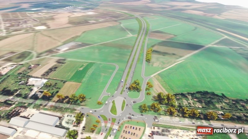 Zdjęcie w galerii na portalu naszraciborz.pl: Budowa obwodnicy Raciborza ma ruszyć wiosną. Docelowo połączenie z A1 przez Rybnik. Zobaczcie wizualizacje wiadomości z regionu
