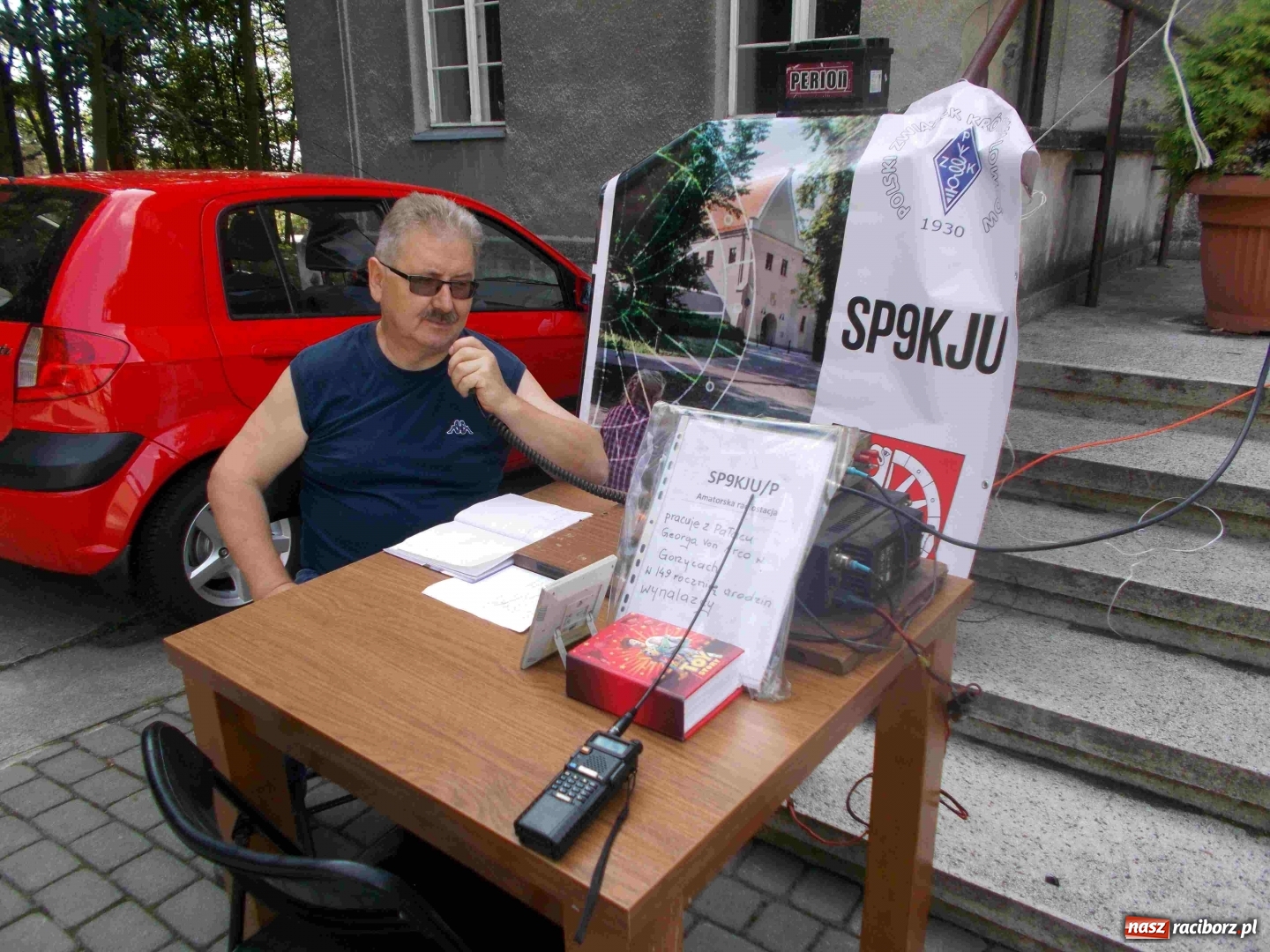 Zdjęcie w galerii na portalu naszraciborz.pl: Ekspedycja Gorzyce. Krótkofalowcy z Raciborza uczcili grafa von Arco  wiadomości z regionu