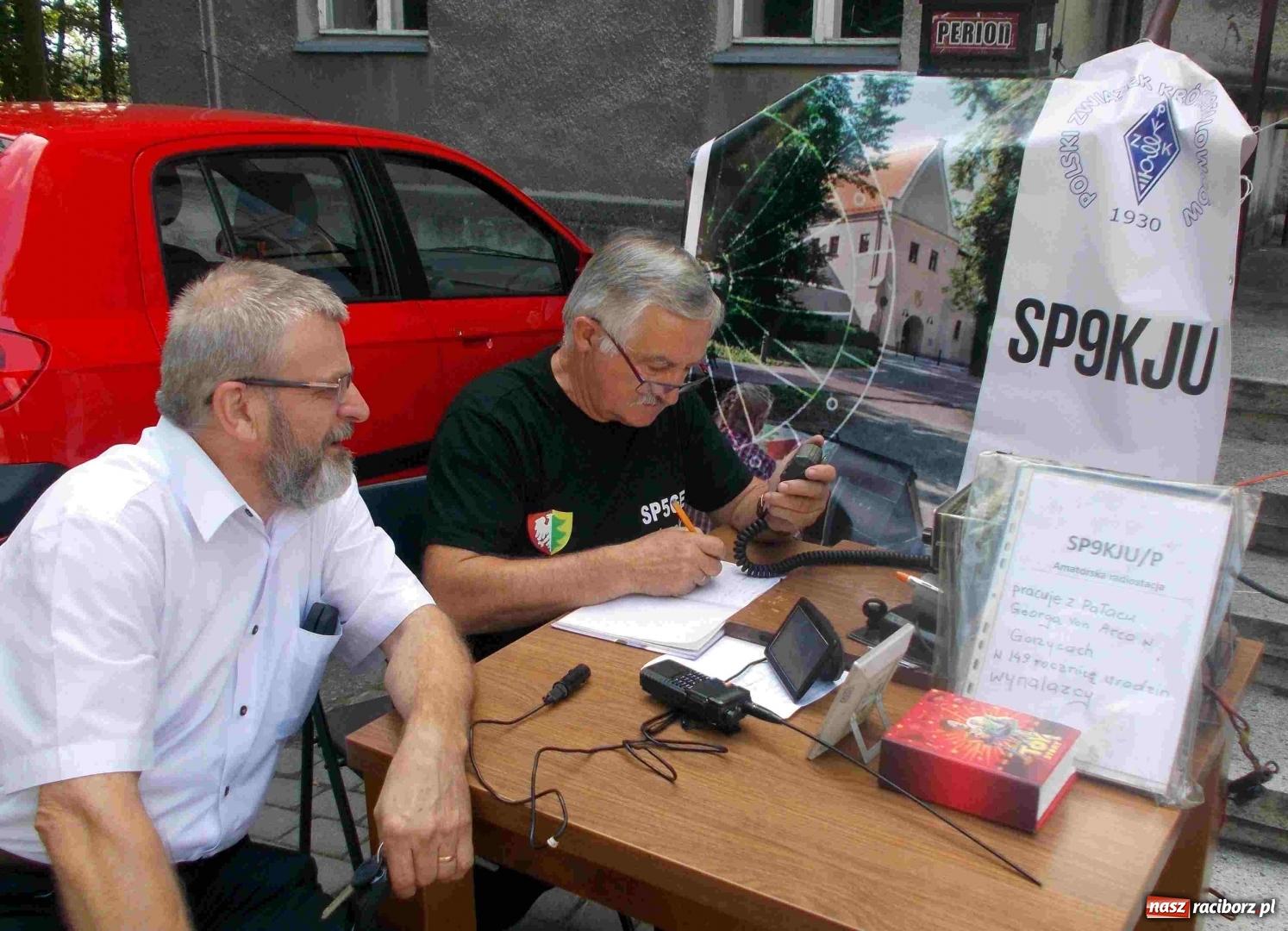 Zdjęcie w galerii na portalu naszraciborz.pl: Ekspedycja Gorzyce. Krótkofalowcy z Raciborza uczcili grafa von Arco  wiadomości z regionu