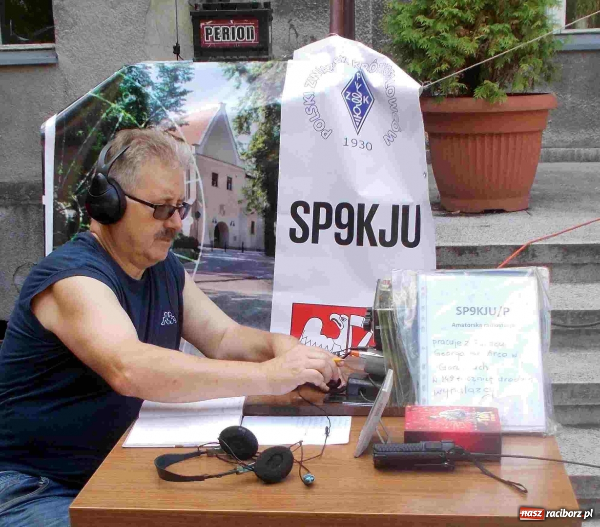 Zdjęcie w galerii na portalu naszraciborz.pl: Ekspedycja Gorzyce. Krótkofalowcy z Raciborza uczcili grafa von Arco  wiadomości z regionu