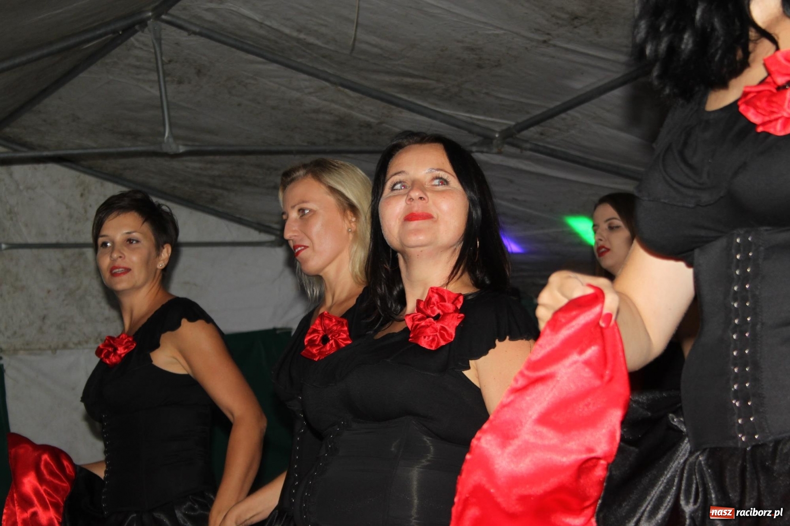 Zdjęcie w galerii na portalu naszraciborz.pl: Ulewa nie przeszkodziła w zabawie dożynkowej w Wojnowicach  wiadomości z regionu