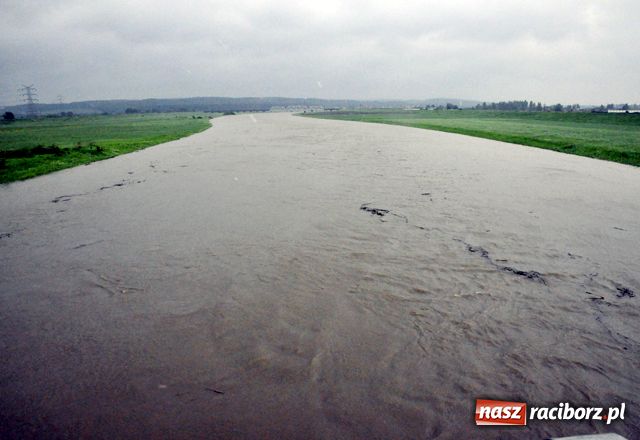 Zdjęcie w galerii na portalu naszraciborz.pl: Poziom wody w Odrze szybko rośnie wiadomości z regionu