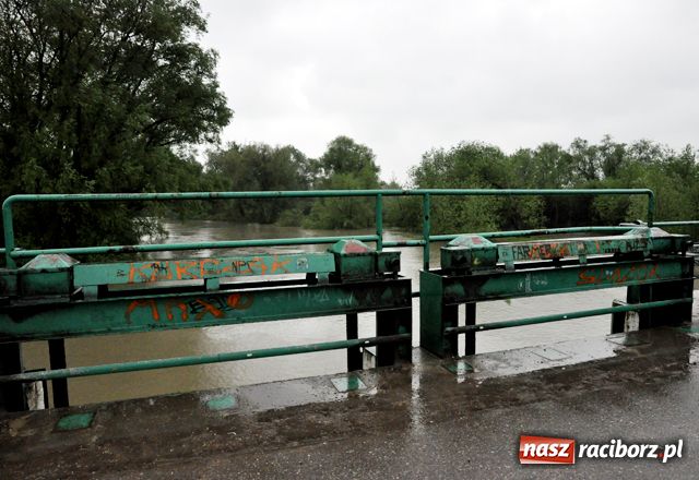 Zdjęcie w galerii na portalu naszraciborz.pl: Poziom wody w Odrze szybko rośnie wiadomości z regionu