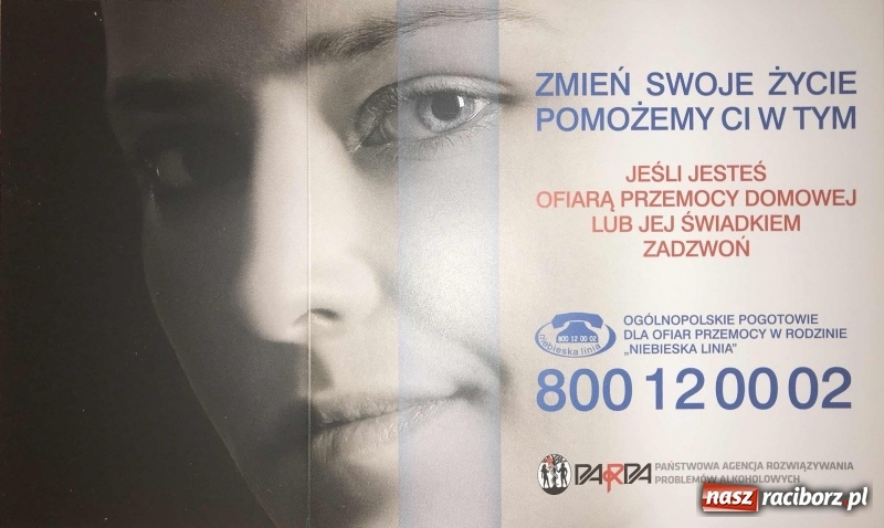 Zdjęcie w galerii na portalu naszraciborz.pl: Widzisz przemoc? Zadzwoń na Niebieską Linię wiadomości z regionu