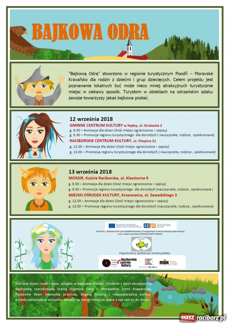 Zdjęcie w galerii na portalu naszraciborz.pl: GCK w Nędzy zaprasza na spotkanie promujące Dorzecze Odry wiadomości z regionu