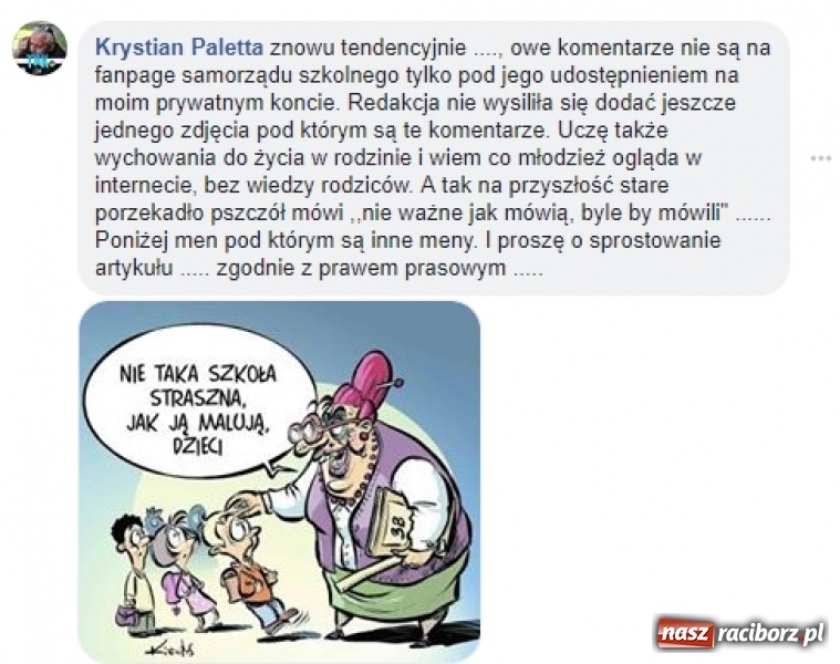 Zdjęcie w galerii na portalu naszraciborz.pl: Komu postawić pałę, czyli frywolny kandydat naczelnika od oświaty  wiadomości z regionu