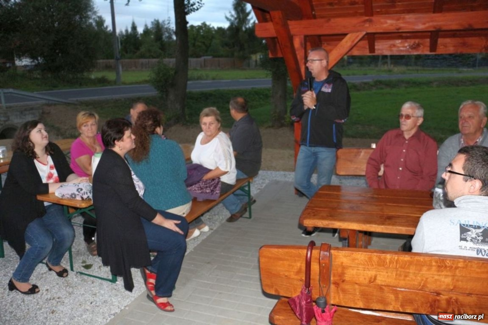 Zdjęcie w galerii na portalu naszraciborz.pl: W Pogrzebieniu otwarto miejsce rekreacyjne  wiadomości z regionu