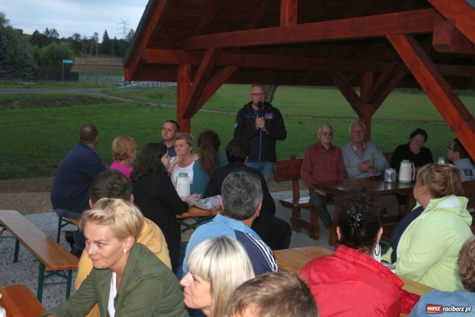 Zdjęcie w galerii na portalu naszraciborz.pl: W Pogrzebieniu otwarto miejsce rekreacyjne  wiadomości z regionu