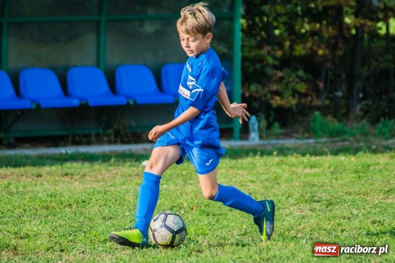 Zdjęcie w galerii na portalu naszraciborz.pl: Choć bramkarz Górek Śląskich dwoił się i troił, to swego zespołu przed porażką nie uchronił wiadomości z regionu