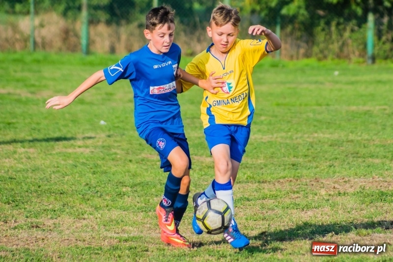 Zdjęcie w galerii na portalu naszraciborz.pl: Choć bramkarz Górek Śląskich dwoił się i troił, to swego zespołu przed porażką nie uchronił wiadomości z regionu
