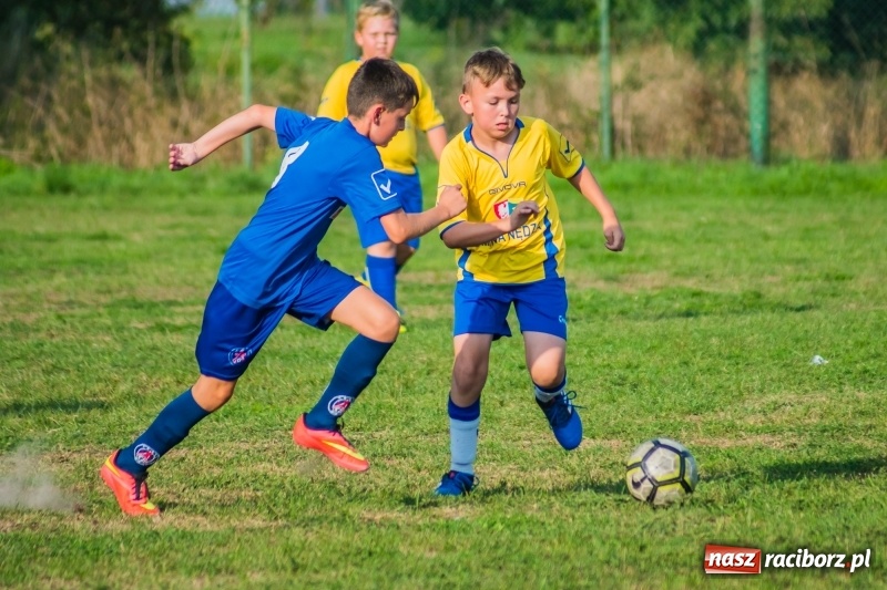 Zdjęcie w galerii na portalu naszraciborz.pl: Choć bramkarz Górek Śląskich dwoił się i troił, to swego zespołu przed porażką nie uchronił wiadomości z regionu