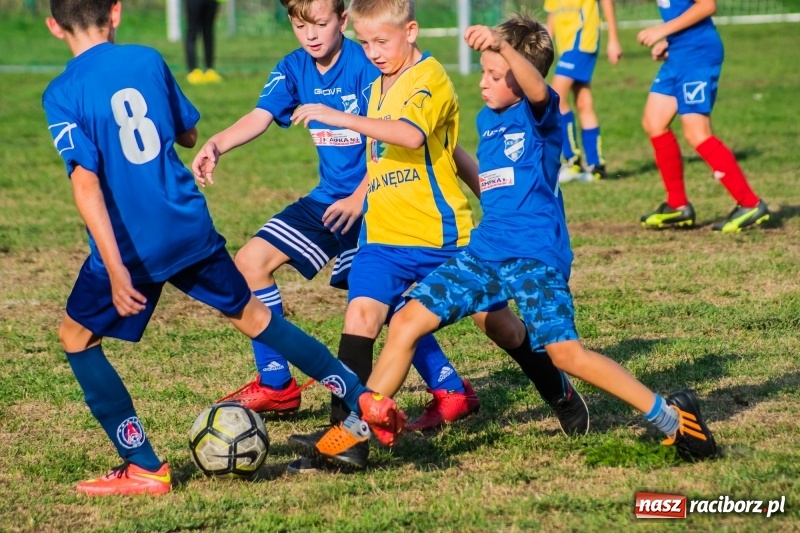Zdjęcie w galerii na portalu naszraciborz.pl: Choć bramkarz Górek Śląskich dwoił się i troił, to swego zespołu przed porażką nie uchronił wiadomości z regionu