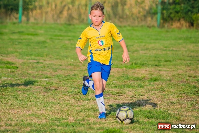 Zdjęcie w galerii na portalu naszraciborz.pl: Choć bramkarz Górek Śląskich dwoił się i troił, to swego zespołu przed porażką nie uchronił wiadomości z regionu
