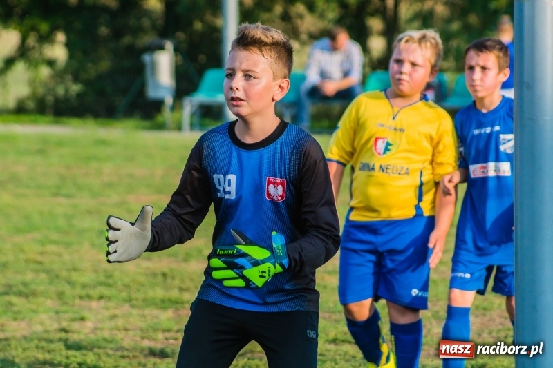 Zdjęcie w galerii na portalu naszraciborz.pl: Choć bramkarz Górek Śląskich dwoił się i troił, to swego zespołu przed porażką nie uchronił wiadomości z regionu