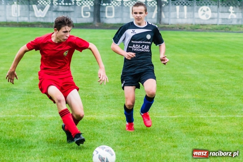 Zdjęcie w galerii na portalu naszraciborz.pl: Juniorzy starsi: Tworków rozkręcał się powoli, lecz ostatecznie strzelił siedem goli wiadomości z regionu