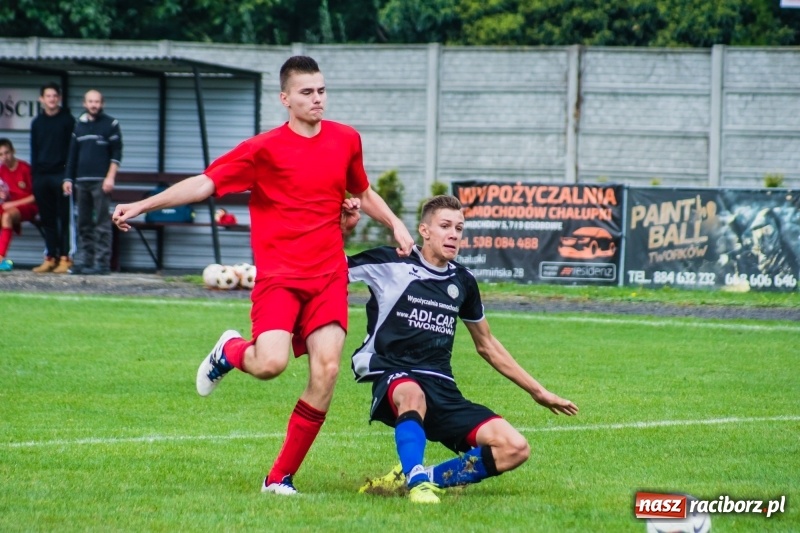 Zdjęcie w galerii na portalu naszraciborz.pl: Juniorzy starsi: Tworków rozkręcał się powoli, lecz ostatecznie strzelił siedem goli wiadomości z regionu