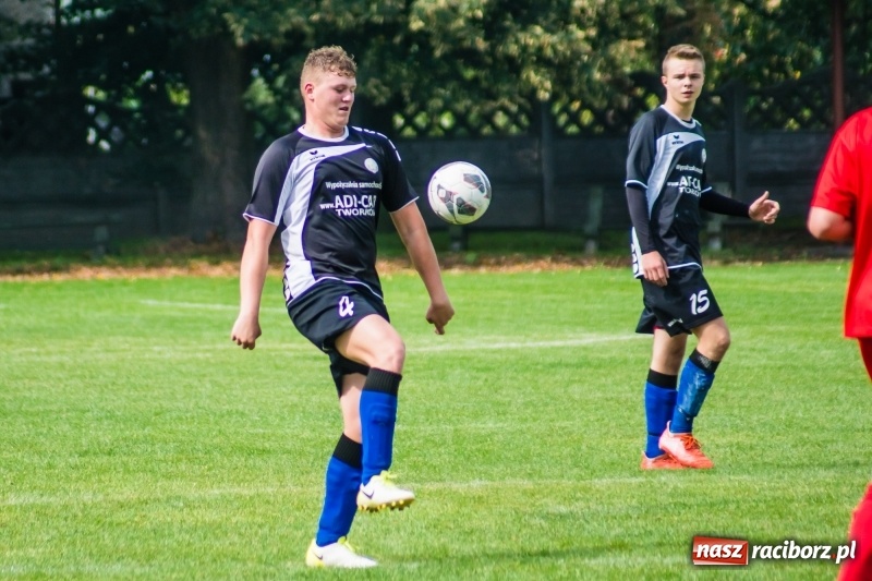 Zdjęcie w galerii na portalu naszraciborz.pl: Juniorzy starsi: Tworków rozkręcał się powoli, lecz ostatecznie strzelił siedem goli wiadomości z regionu