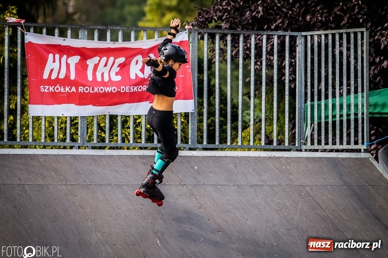 Zdjęcie w galerii na portalu naszraciborz.pl: Hit The Rail Jam na skateparku przy Zamkowej wiadomości z regionu