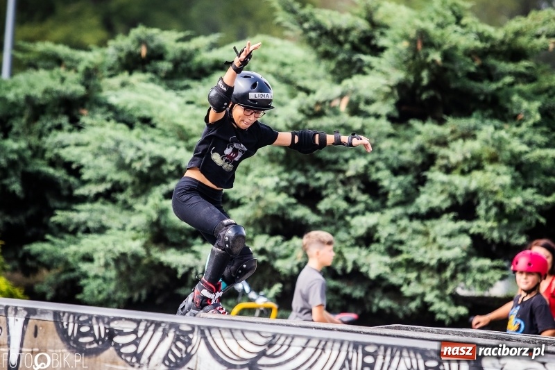 Zdjęcie w galerii na portalu naszraciborz.pl: Hit The Rail Jam na skateparku przy Zamkowej wiadomości z regionu