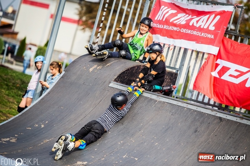 Zdjęcie w galerii na portalu naszraciborz.pl: Hit The Rail Jam na skateparku przy Zamkowej wiadomości z regionu