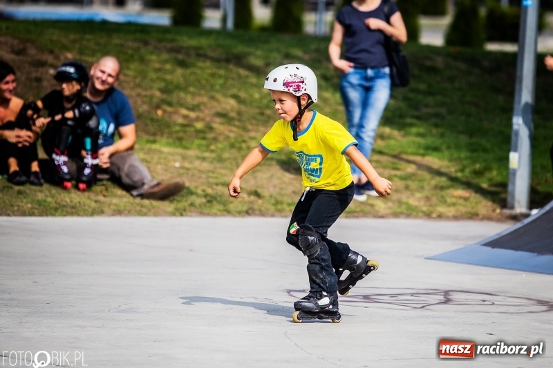 Zdjęcie w galerii na portalu naszraciborz.pl: Hit The Rail Jam na skateparku przy Zamkowej wiadomości z regionu