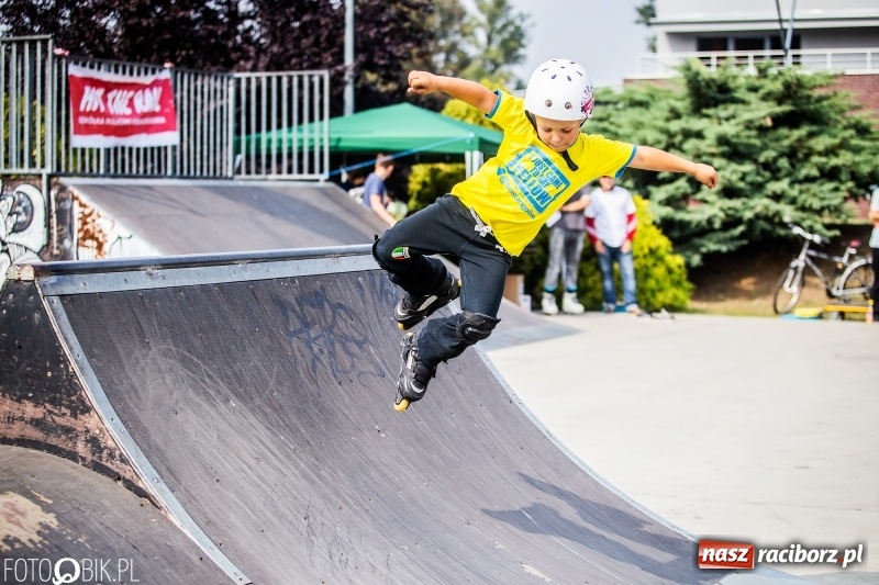 Zdjęcie w galerii na portalu naszraciborz.pl: Hit The Rail Jam na skateparku przy Zamkowej wiadomości z regionu