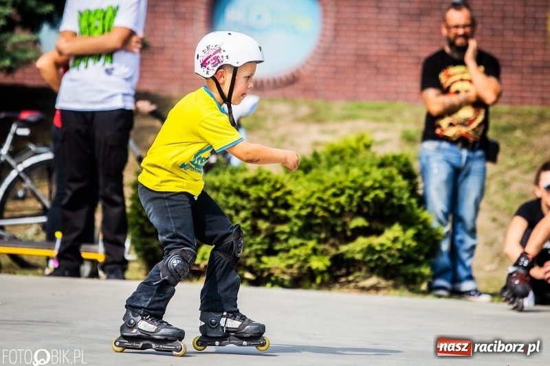 Zdjęcie w galerii na portalu naszraciborz.pl: Hit The Rail Jam na skateparku przy Zamkowej wiadomości z regionu