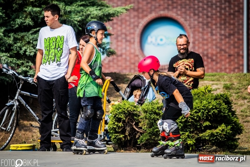 Zdjęcie w galerii na portalu naszraciborz.pl: Hit The Rail Jam na skateparku przy Zamkowej wiadomości z regionu