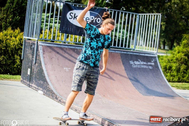 Zdjęcie w galerii na portalu naszraciborz.pl: Hit The Rail Jam na skateparku przy Zamkowej wiadomości z regionu