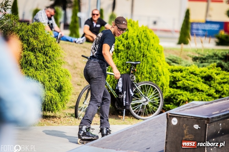Zdjęcie w galerii na portalu naszraciborz.pl: Hit The Rail Jam na skateparku przy Zamkowej wiadomości z regionu
