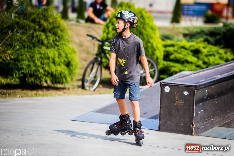 Zdjęcie w galerii na portalu naszraciborz.pl: Hit The Rail Jam na skateparku przy Zamkowej wiadomości z regionu