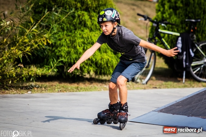 Zdjęcie w galerii na portalu naszraciborz.pl: Hit The Rail Jam na skateparku przy Zamkowej wiadomości z regionu