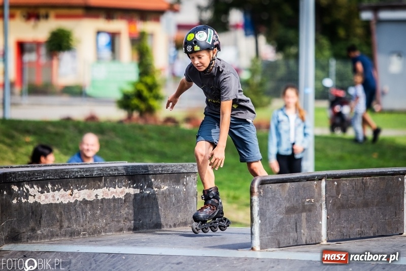 Zdjęcie w galerii na portalu naszraciborz.pl: Hit The Rail Jam na skateparku przy Zamkowej wiadomości z regionu