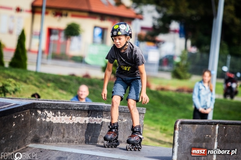 Zdjęcie w galerii na portalu naszraciborz.pl: Hit The Rail Jam na skateparku przy Zamkowej wiadomości z regionu
