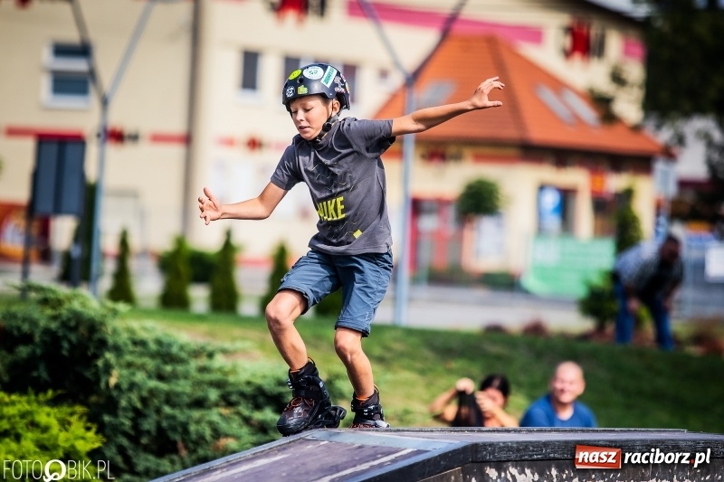 Zdjęcie w galerii na portalu naszraciborz.pl: Hit The Rail Jam na skateparku przy Zamkowej wiadomości z regionu