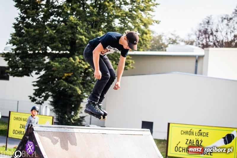 Zdjęcie w galerii na portalu naszraciborz.pl: Hit The Rail Jam na skateparku przy Zamkowej wiadomości z regionu