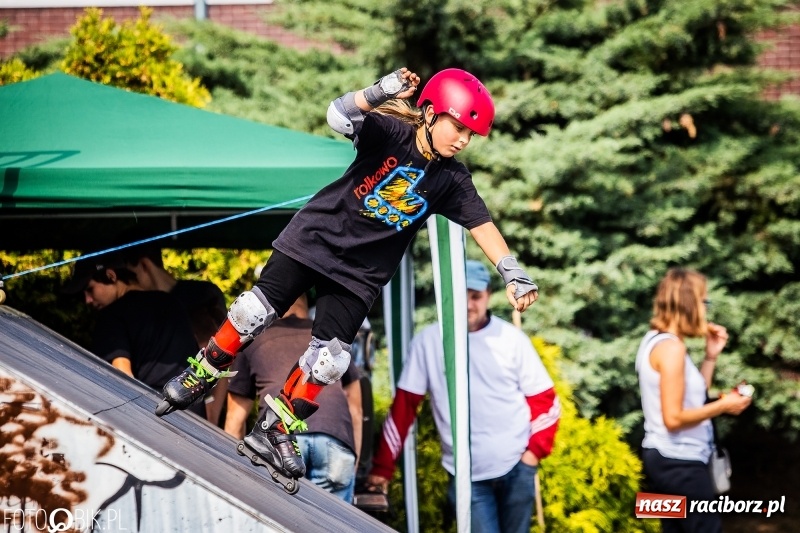 Zdjęcie w galerii na portalu naszraciborz.pl: Hit The Rail Jam na skateparku przy Zamkowej wiadomości z regionu