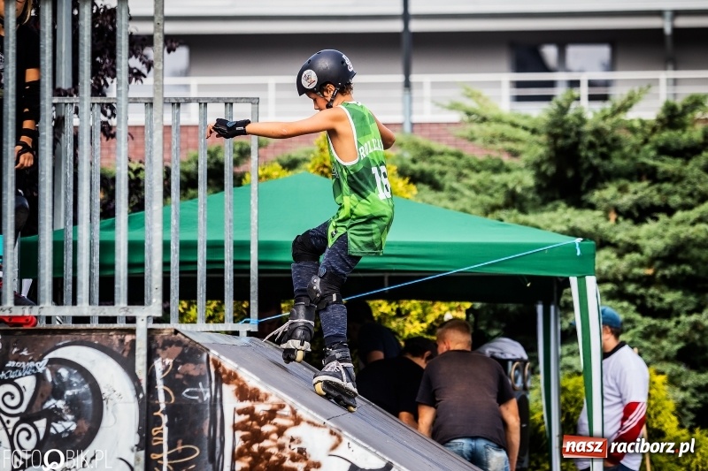 Zdjęcie w galerii na portalu naszraciborz.pl: Hit The Rail Jam na skateparku przy Zamkowej wiadomości z regionu