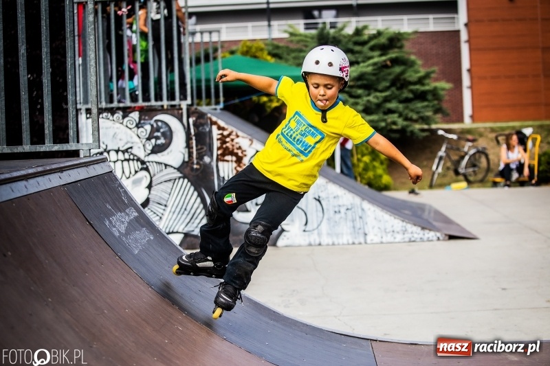 Zdjęcie w galerii na portalu naszraciborz.pl: Hit The Rail Jam na skateparku przy Zamkowej wiadomości z regionu