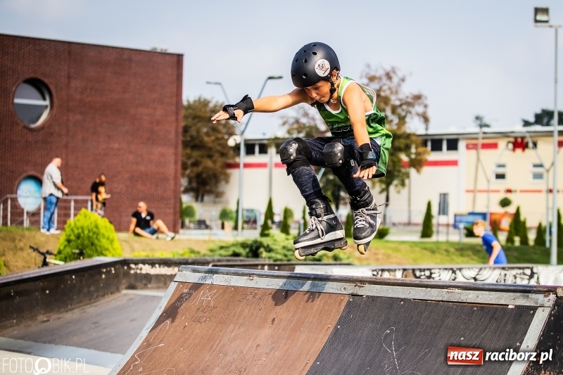 Zdjęcie w galerii na portalu naszraciborz.pl: Hit The Rail Jam na skateparku przy Zamkowej wiadomości z regionu
