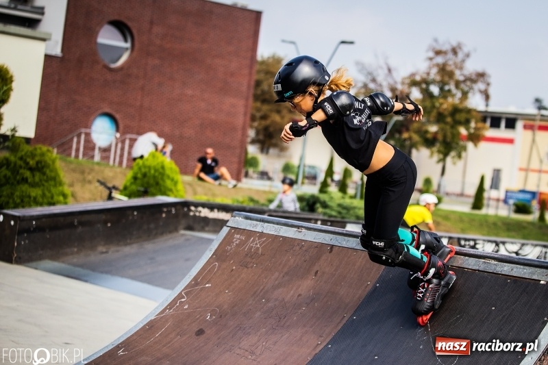 Zdjęcie w galerii na portalu naszraciborz.pl: Hit The Rail Jam na skateparku przy Zamkowej wiadomości z regionu