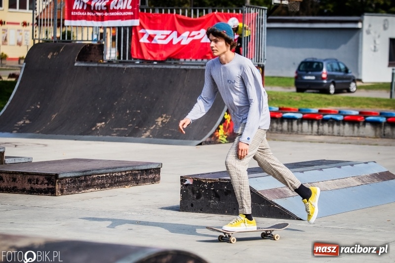 Zdjęcie w galerii na portalu naszraciborz.pl: Hit The Rail Jam na skateparku przy Zamkowej wiadomości z regionu