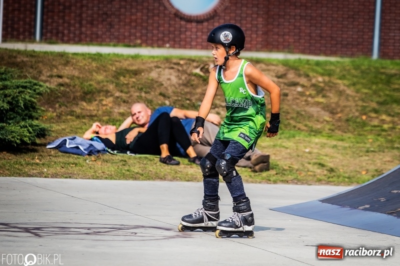 Zdjęcie w galerii na portalu naszraciborz.pl: Hit The Rail Jam na skateparku przy Zamkowej wiadomości z regionu