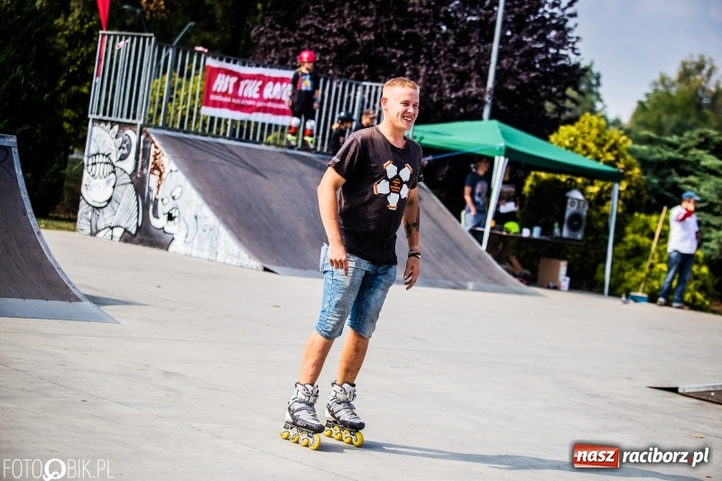 Zdjęcie w galerii na portalu naszraciborz.pl: Hit The Rail Jam na skateparku przy Zamkowej wiadomości z regionu