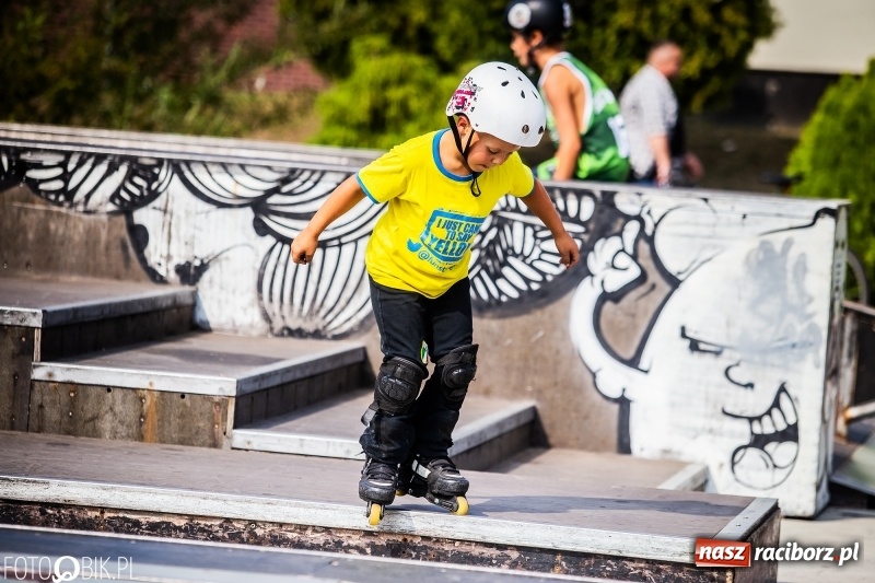 Zdjęcie w galerii na portalu naszraciborz.pl: Hit The Rail Jam na skateparku przy Zamkowej wiadomości z regionu