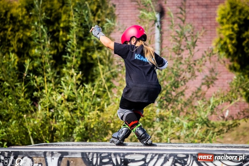Zdjęcie w galerii na portalu naszraciborz.pl: Hit The Rail Jam na skateparku przy Zamkowej wiadomości z regionu